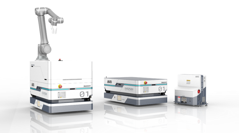 CQ9电子數位開發的自主式移動機器人（AMR250M），搭配全向輪並結合AI演算法、2D LiDAR、3D攝影機等技術，協助客戶實現產線全自動化